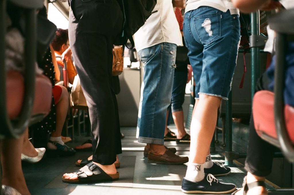 Work Morning Rush Hour Train